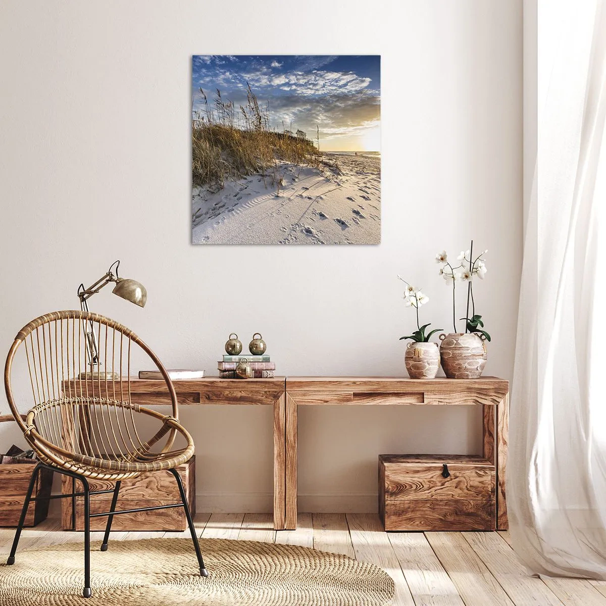 Vászonkép - Meghívás egy sétára - 60x60 cm