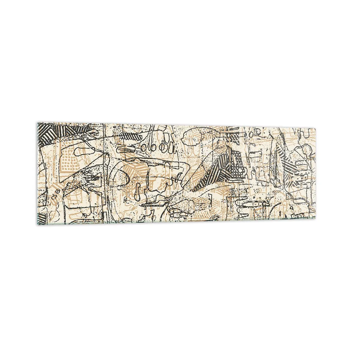 Üveg kép - Dekódolásra vár - 160x50 cm