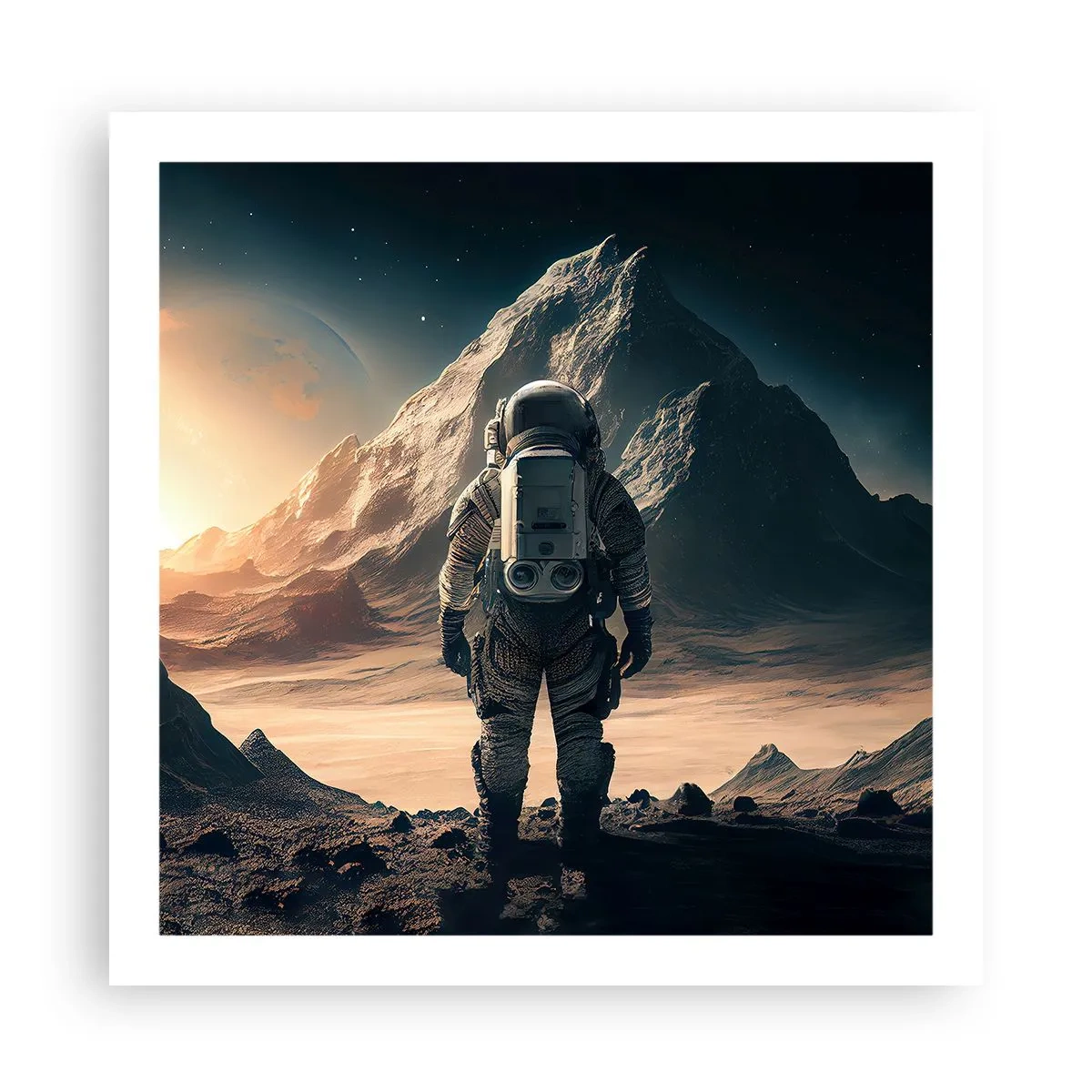 Poszter - Új kihívás - 60x60 cm