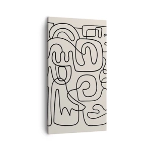 Vászonkép - A nyomonkövetésben - 45x80 cm