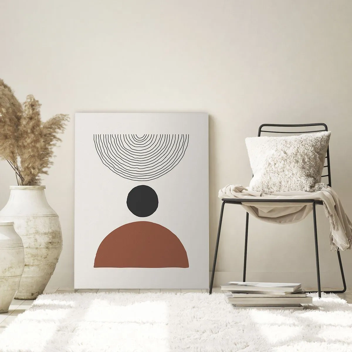 Üveg kép - A figyelem középpontjában - 50x70 cm