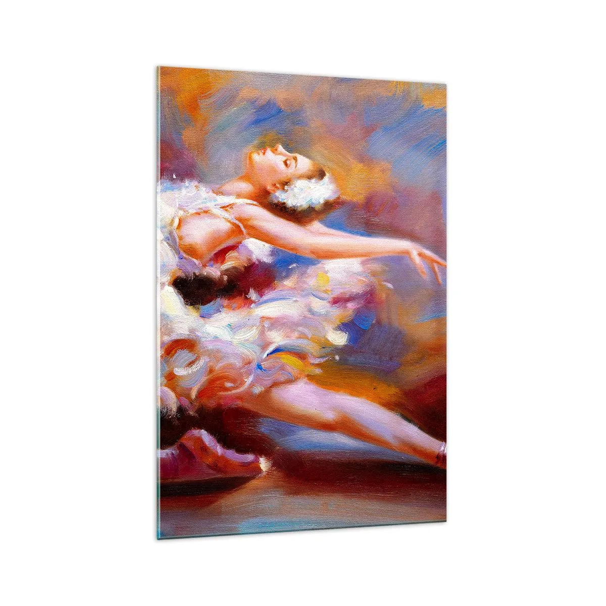 Üveg kép - A hattyú eleganciája - 70x100 cm