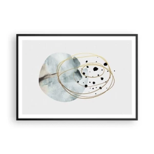 Poszter fehér keretben - Az ölelő térben - 100x70 cm