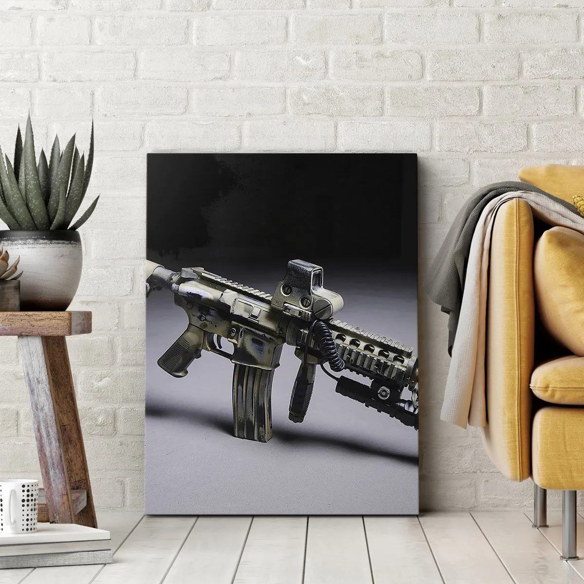 Vászonkép - Mindig veszélyes - 80x120 cm