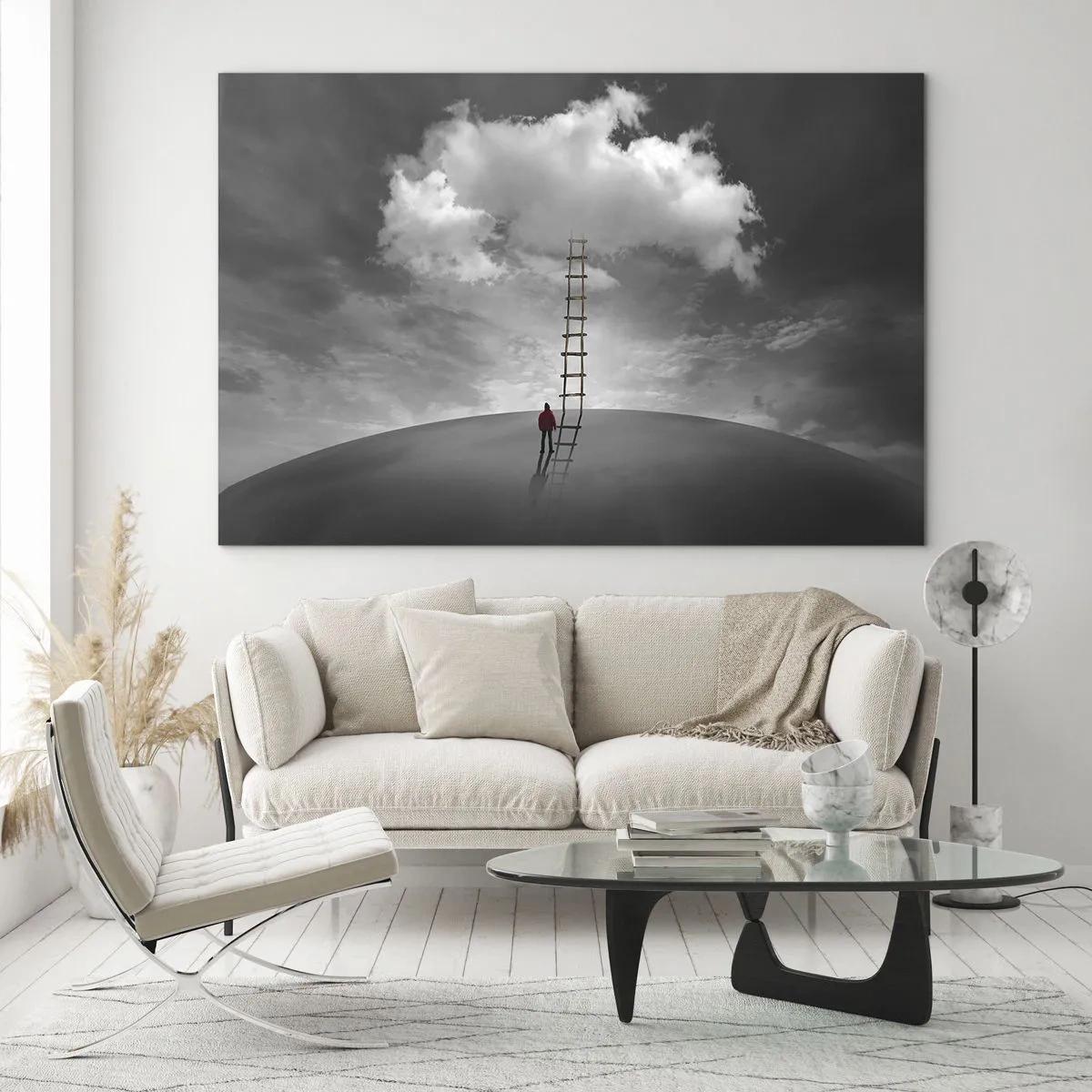 Üveg kép - Minden lehetséges - 120x80 cm