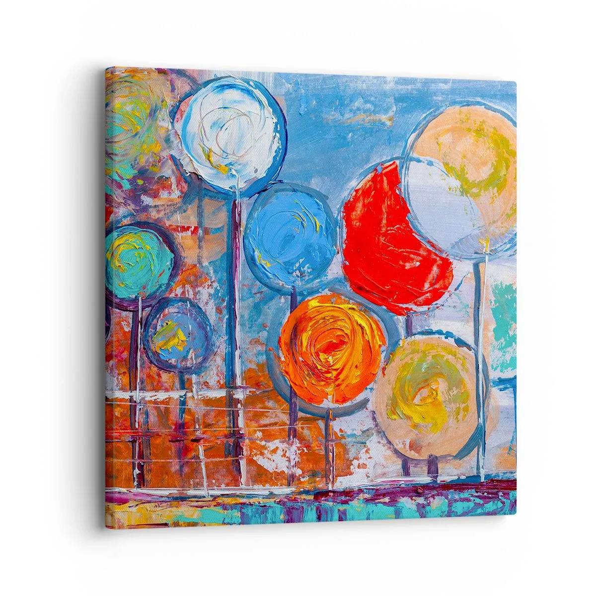 Vászonkép - Csodák a boton - 30x30 cm