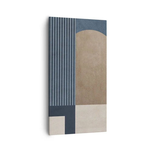 Vászonkép - Az egyszerűség és a kerekség kompozíciója - 55x100 cm