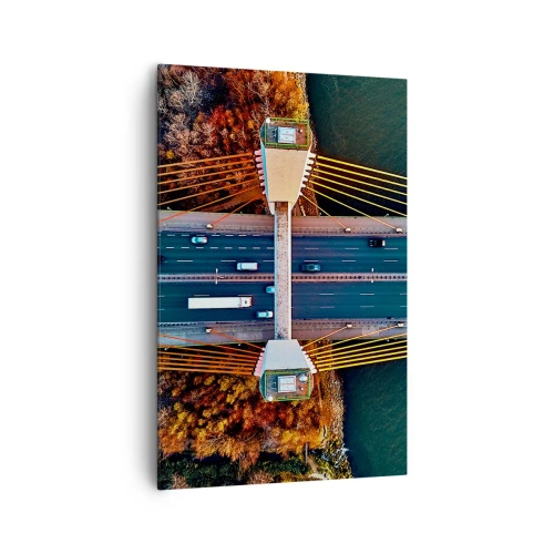 Vászonkép - TÚL a vizeken, túl az erdőkön - 80x120 cm