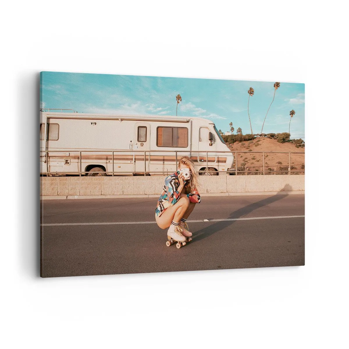 Vászonkép - Mosolyt kérek! - 120x80 cm