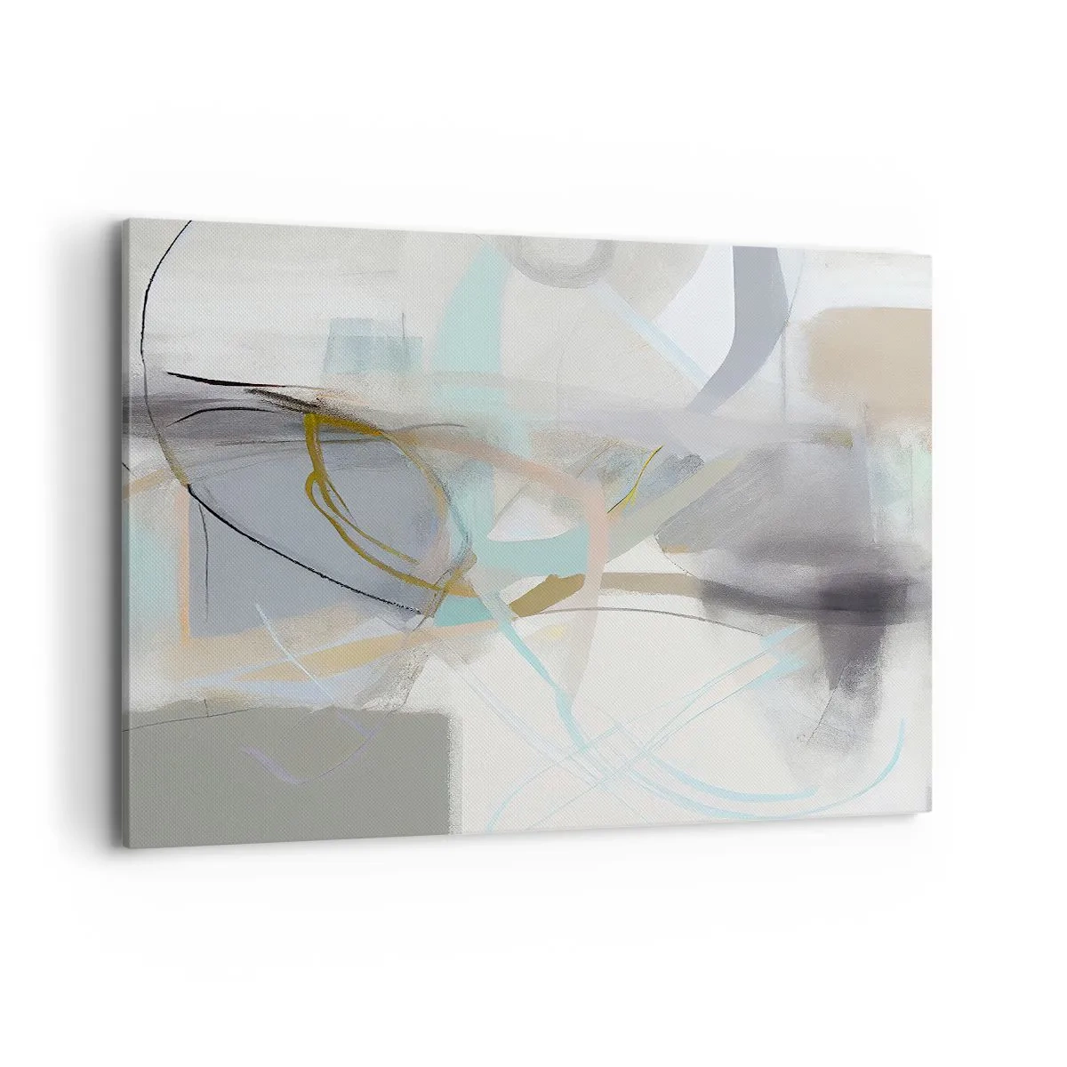 Vászonkép - Ködös absztrakció - 120x80 cm