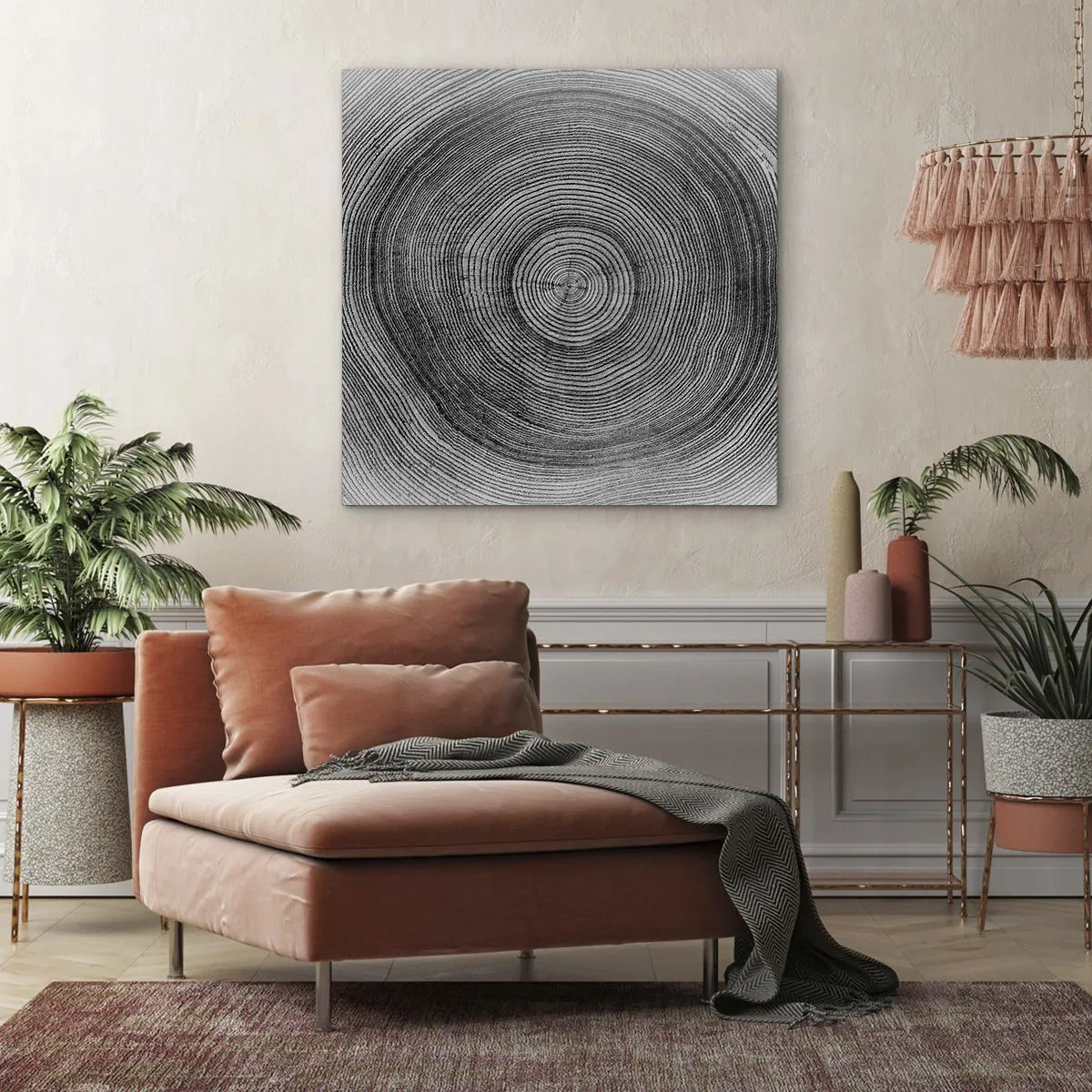 Vászonkép - Az idők jele - 60x60 cm