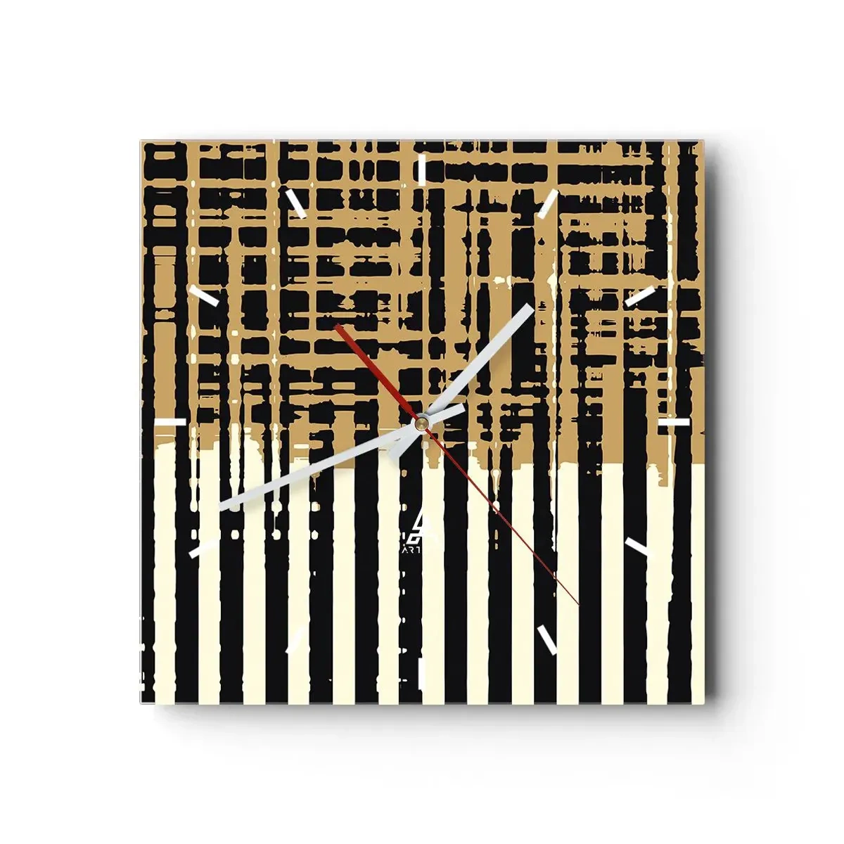 Falióra, Óra - Építészeti absztrakció - 30x30 cm