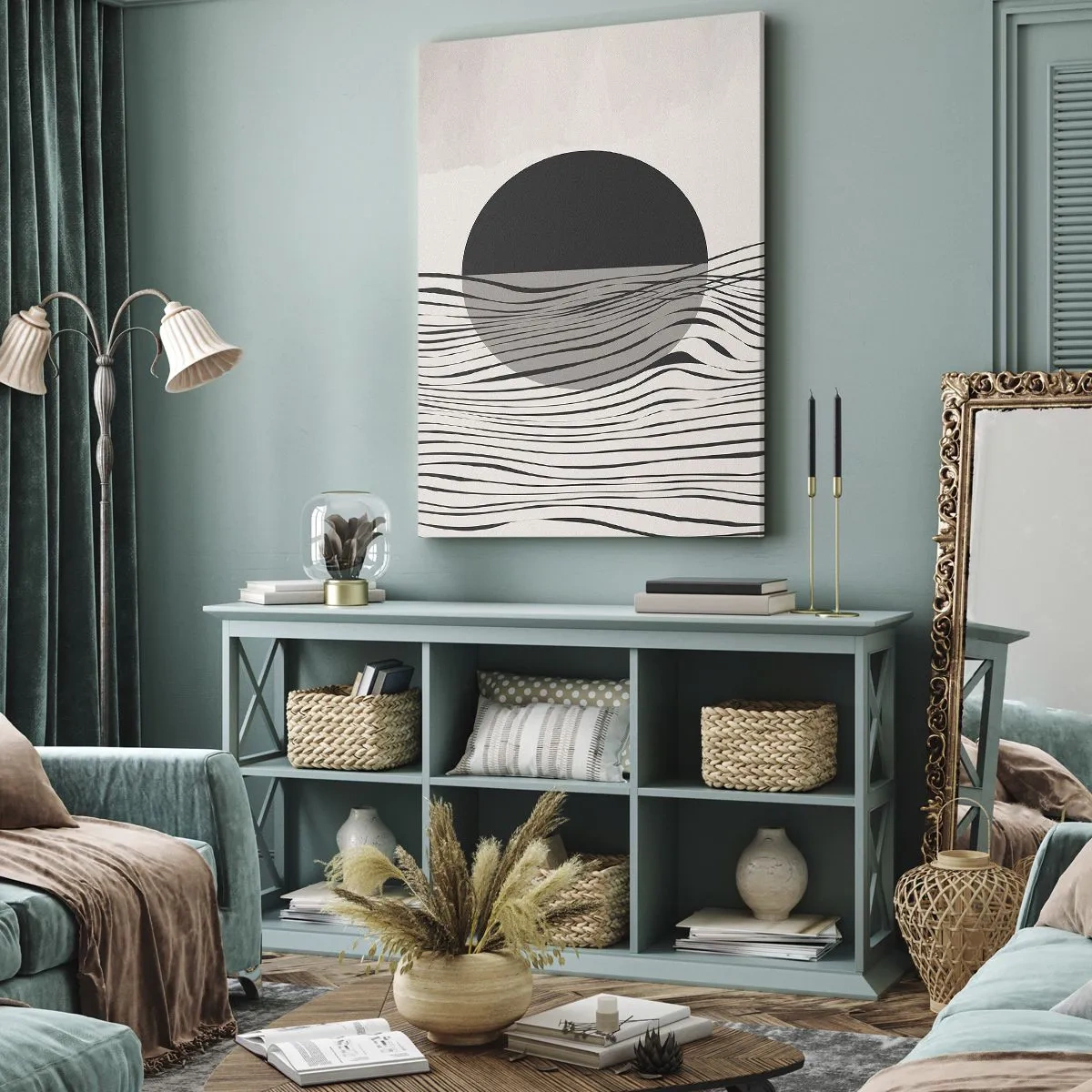 Vászonkép - A feles kompozíciója - 50x70 cm