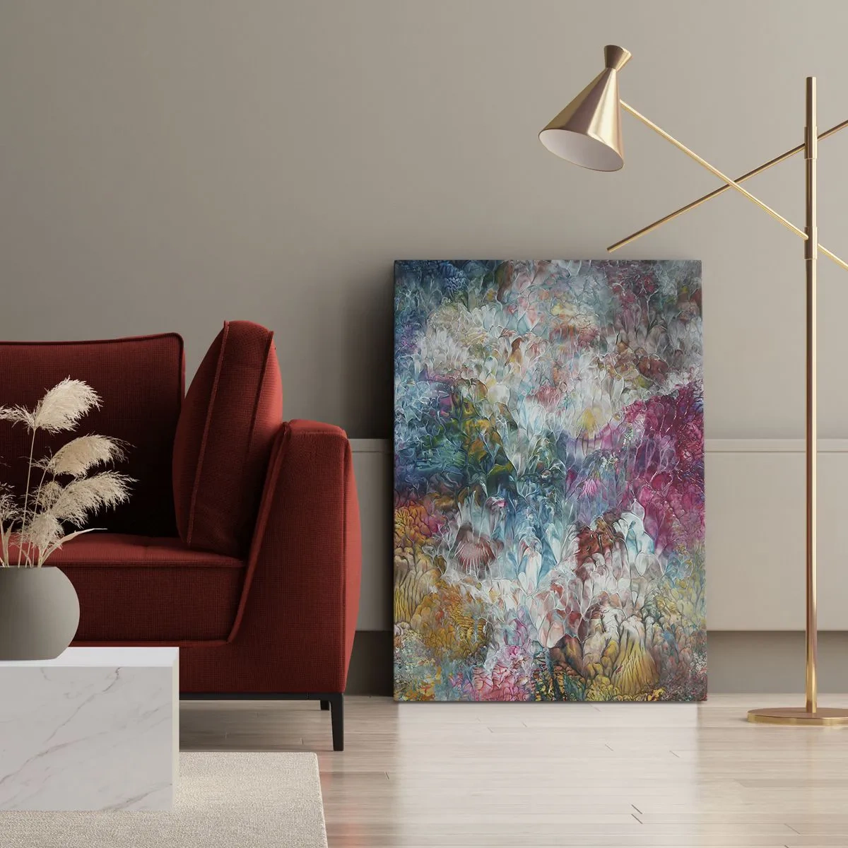 Vászonkép - Teljes virágzásban - 55x100 cm