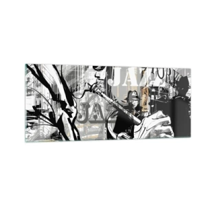 Üveg kép - A New York ritmusában - 100x40 cm