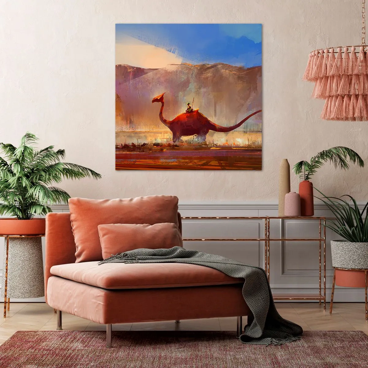 Vászonkép - Ha nem haltak volna ki - 40x40 cm