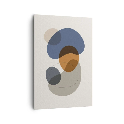 Vászonkép - Színek cseppjei - 70x100 cm