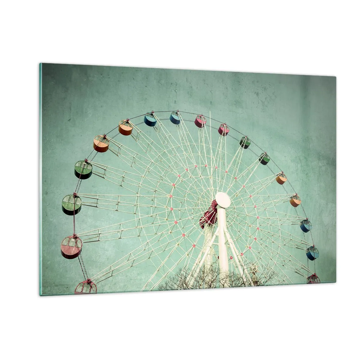 Üveg kép - Gyere játszani - 120x80 cm