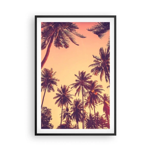 Poszter fehér keretben - Trópusi variáció - 61x91 cm