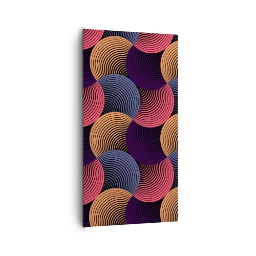 Vászonkép - Körkörös ritmusban - 65x120 cm