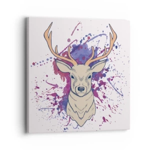 Vászonkép - Bátorság és egyensúly - 30x30 cm