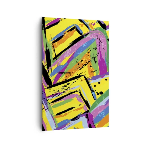 Vászonkép - Az örömében sikít - 80x120 cm