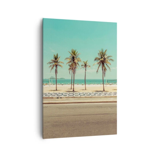 Vászonkép - A tengerparton - 70x100 cm