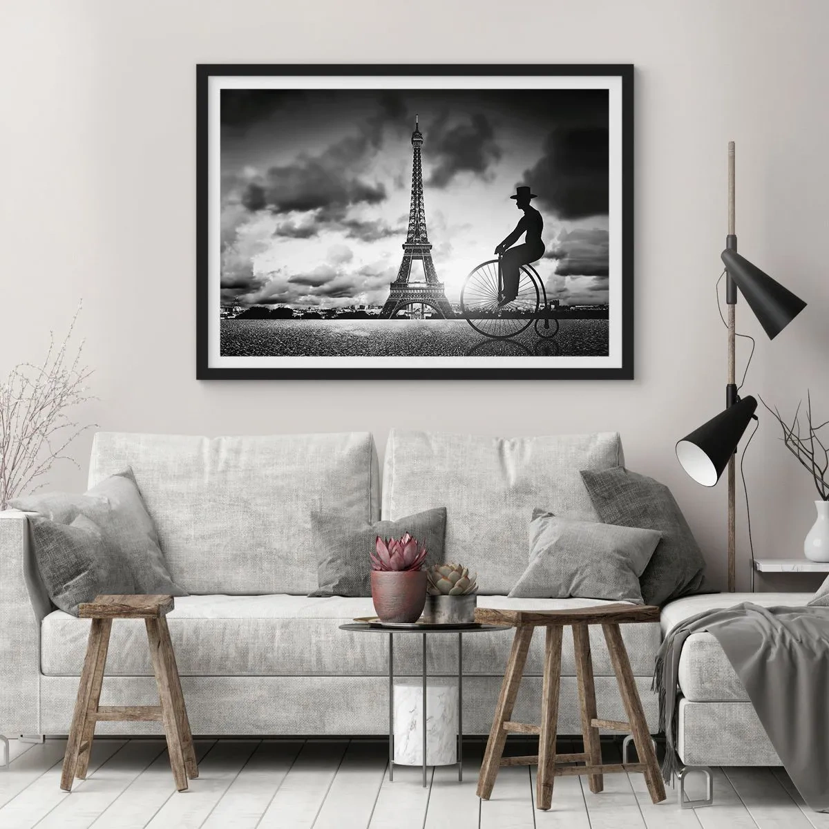 Poszter fehér keretben - Belle Epoque hiánya - 91x61 cm