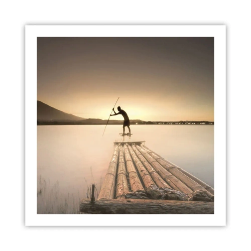 Poszter - Pihenés előtt - 60x60 cm