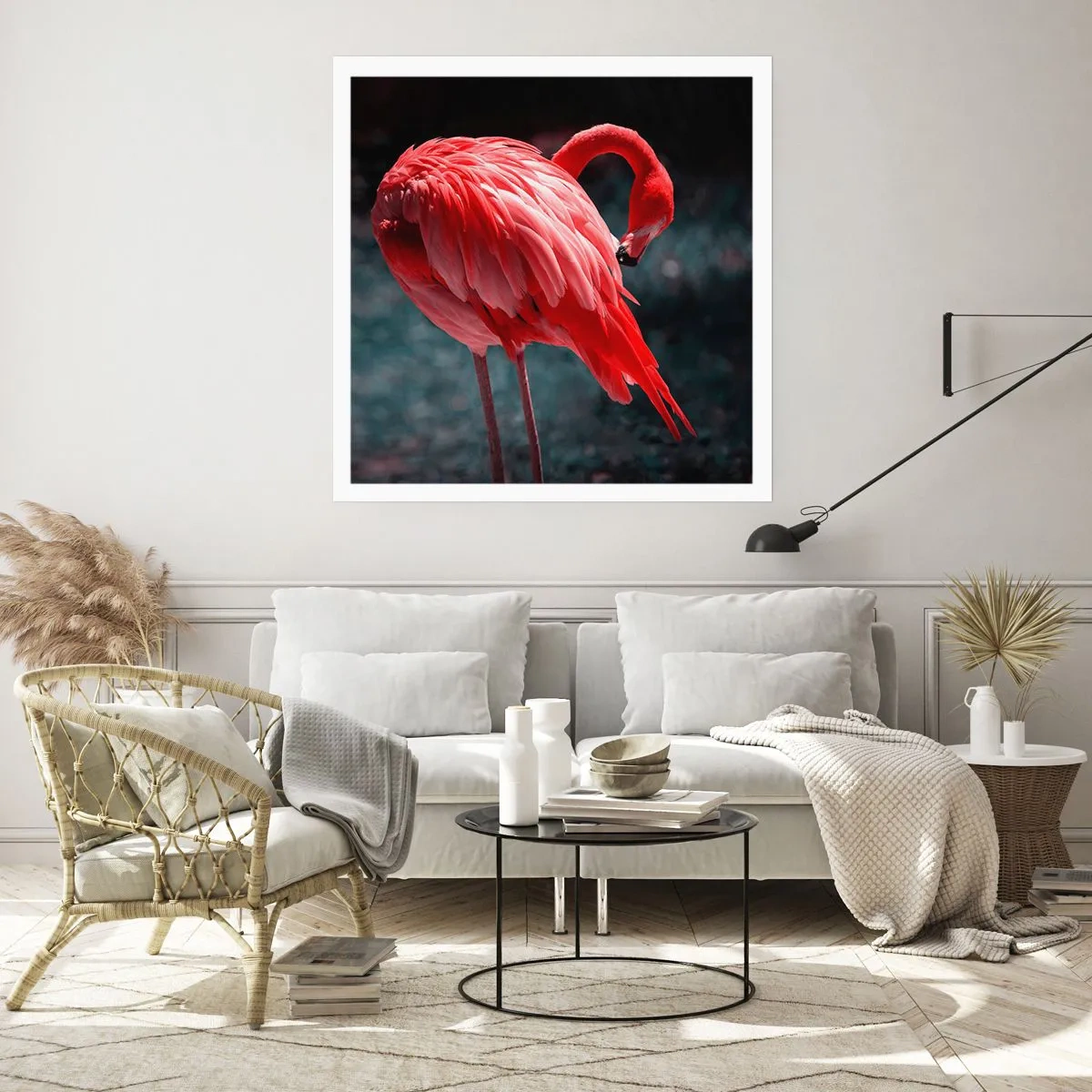 Poszter - A természet karmazsinvörös verse - 60x60 cm