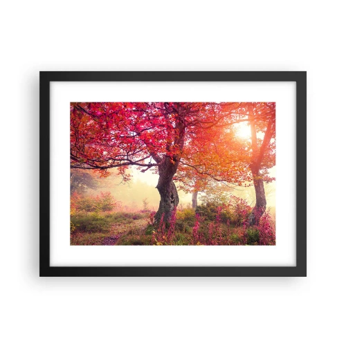 Poszter fehér keretben - Virágzás őrülete - 40x30 cm