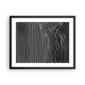 Poszter fehér keretben - Ritmus és akcentus - 50x40 cm