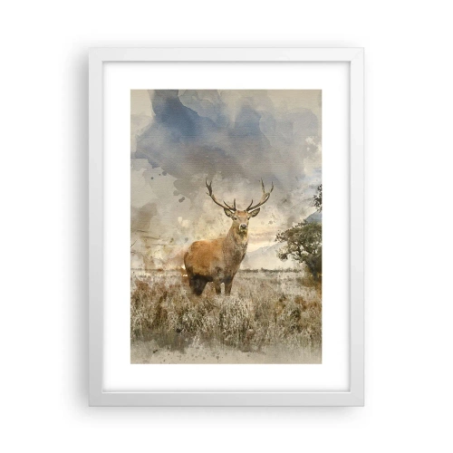 Poszter fekete keretben - Becsület – erő – méltóság - 30x40 cm