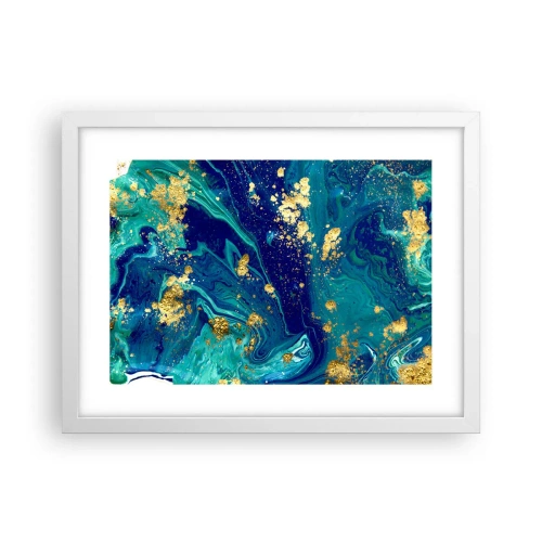 Poszter fekete keretben - Nap pelyhek - 40x30 cm