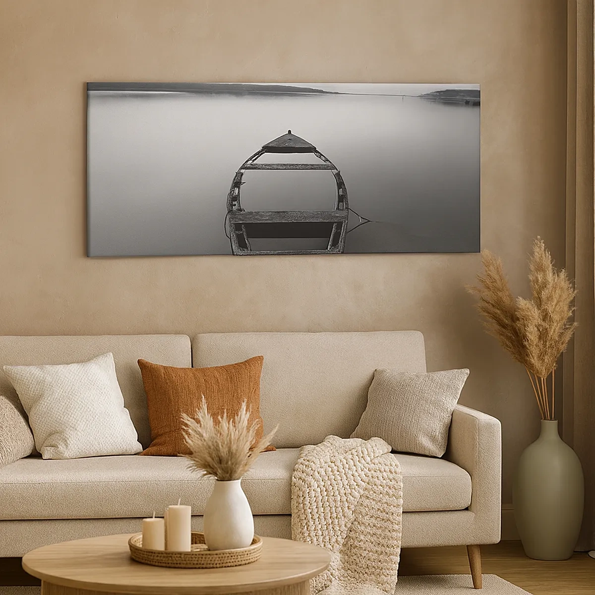 Vászonkép - Vágyódás és melankólia - 30x30 cm