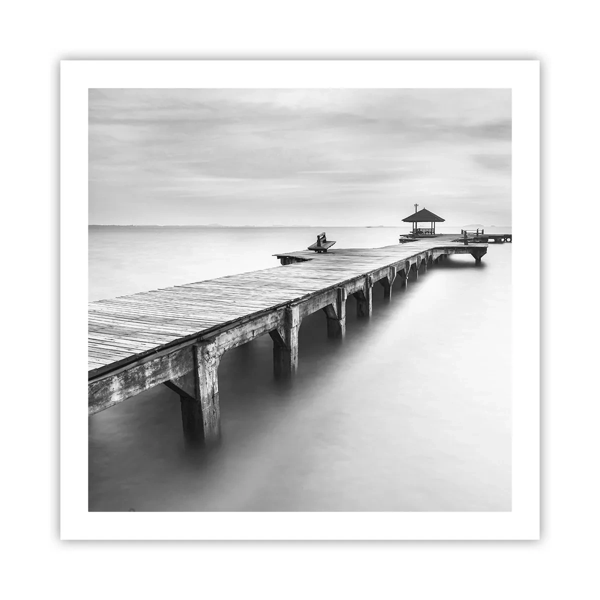 Poszter - A távolba - 60x60 cm