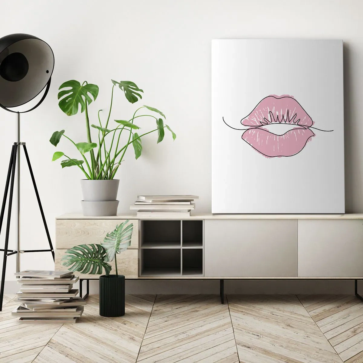 Vászonkép - Készen állsz a csókra? - 50x70 cm