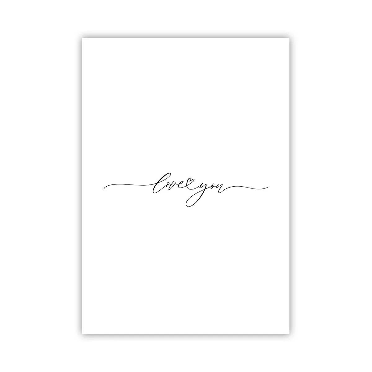 Poszter - Fekete fehéren - 70x100 cm