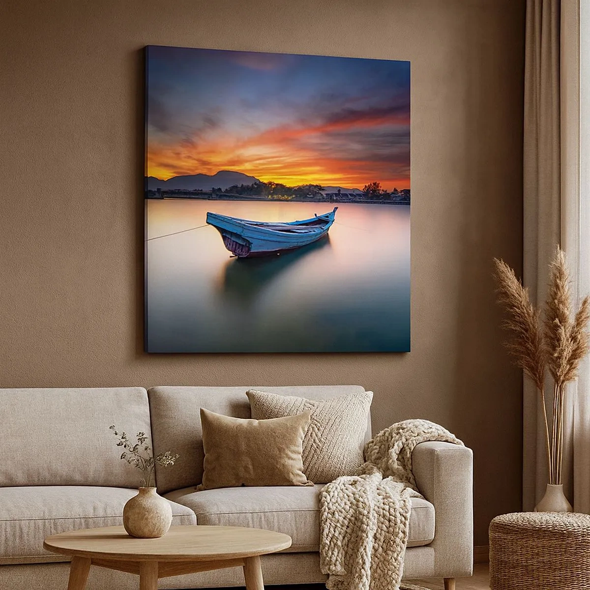 Vászonkép - Jó éjszaka jön - 30x30 cm