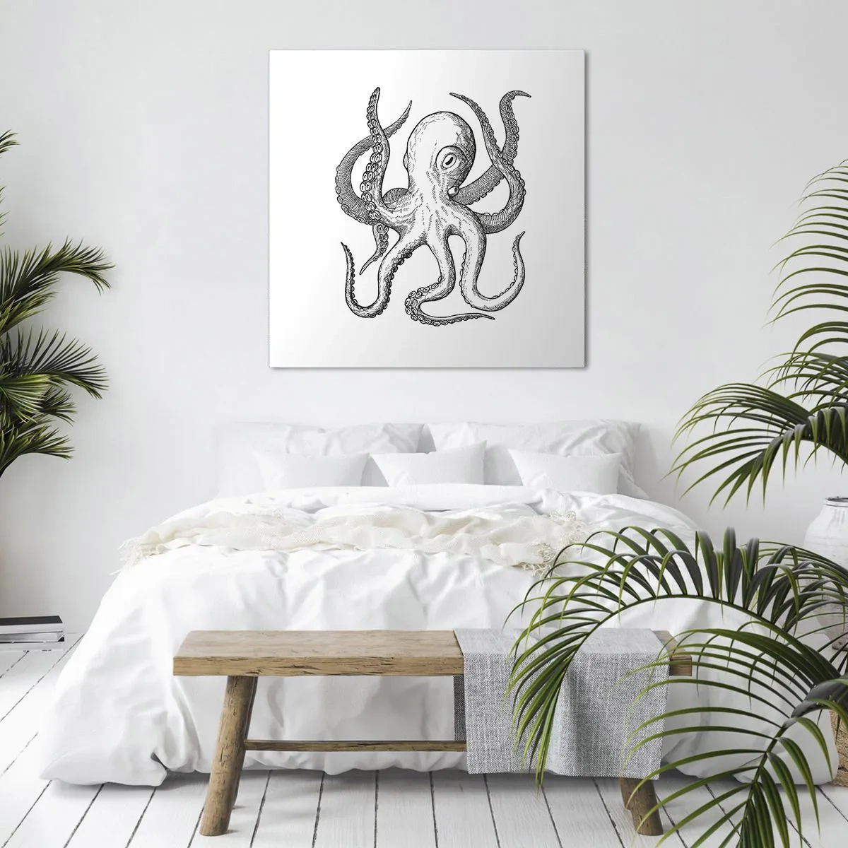 Vászonkép - Hullámokkal táncoló - 60x60 cm