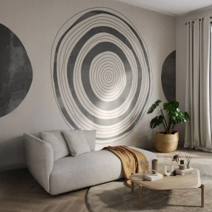 Fotótapéta Premium Sand - Az a fontos, ami a kettő között van. - Kerekek, Minimalista, Kortárs - 500x350 cm