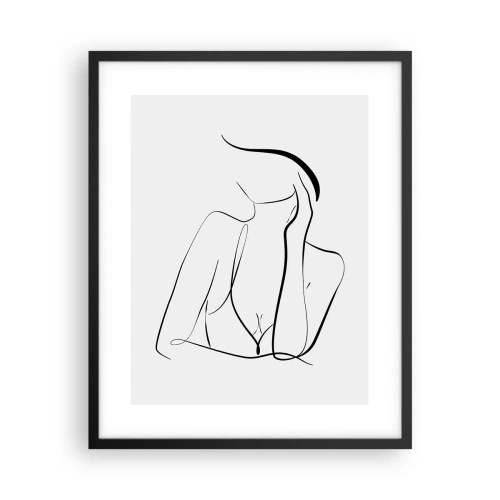 Poszter fehér keretben - Az álmok hullámán - 40x50 cm
