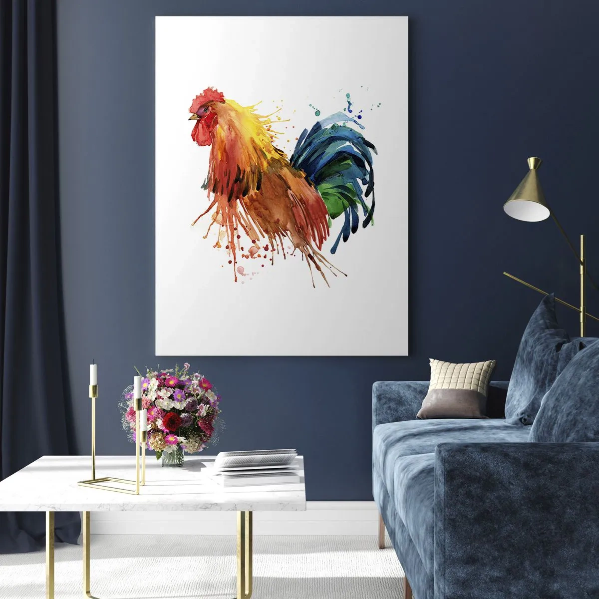 Üveg kép - Királyi ruha, királyi büszkeség - 50x70 cm