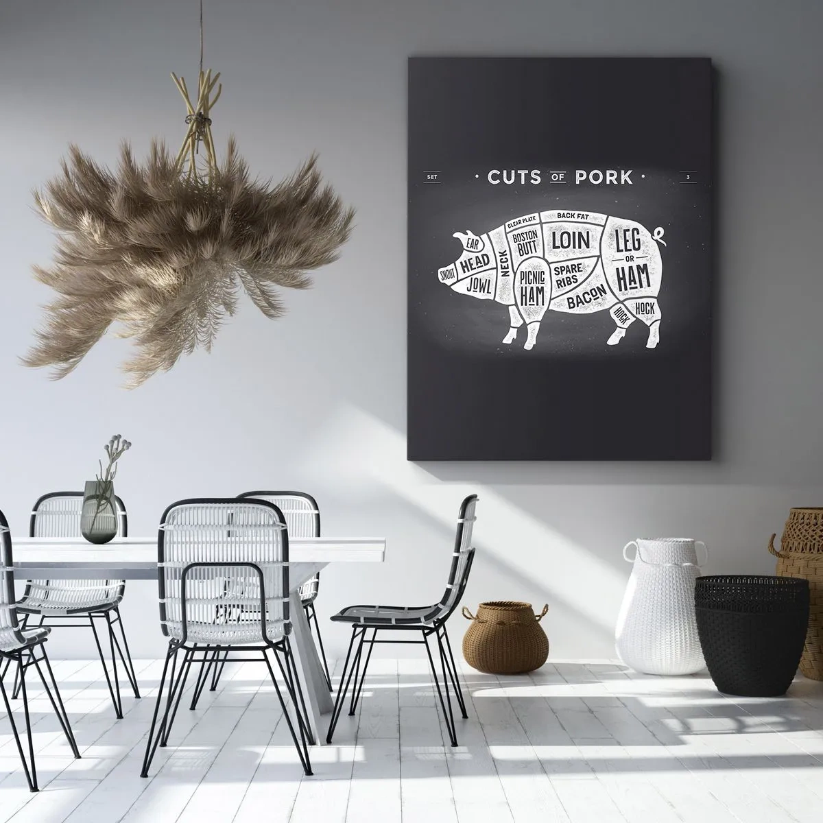 Vászonkép - Mészáros ábécéskönyve - 65x120 cm