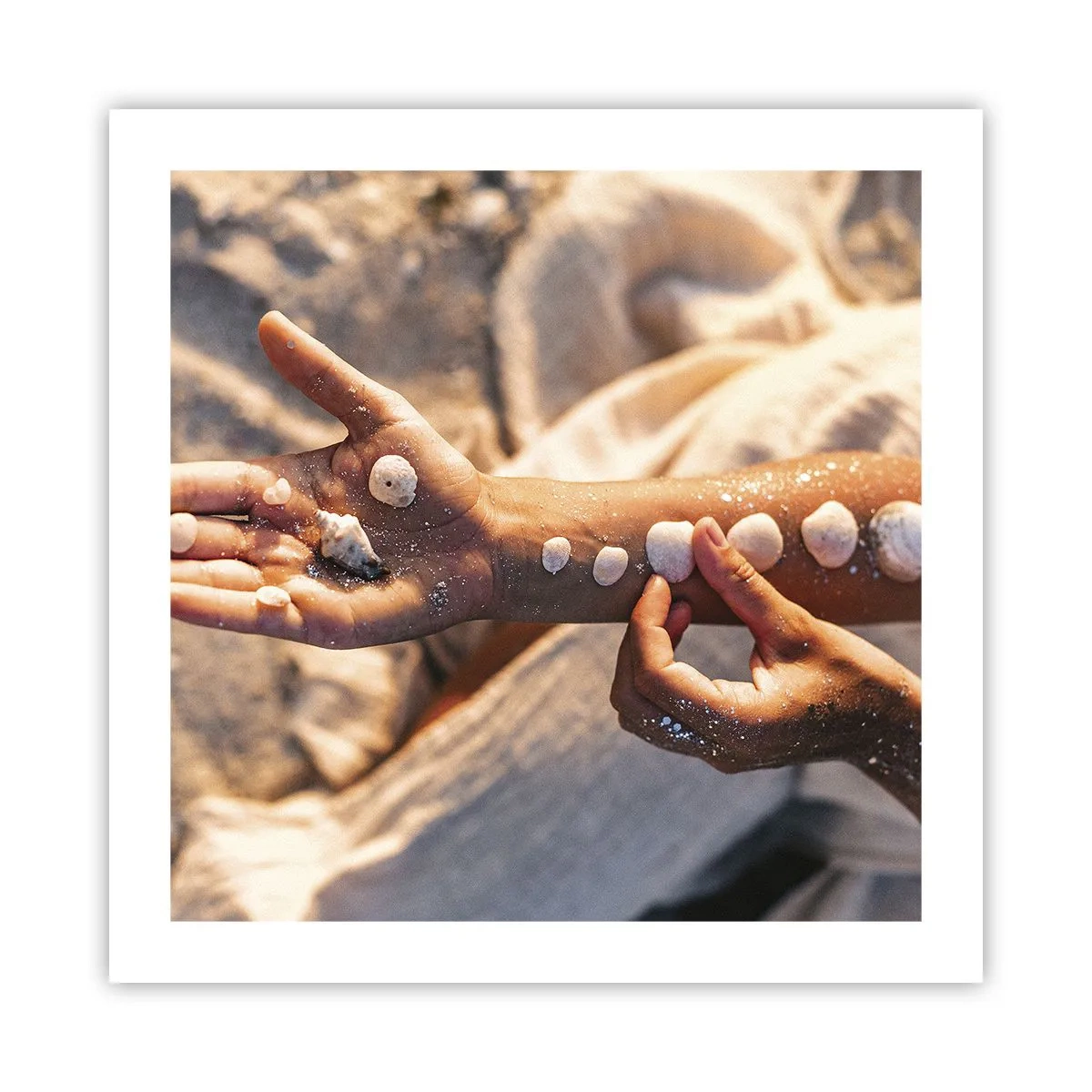 Poszter - Szépség egy karnyújtásnyira - 50x50 cm