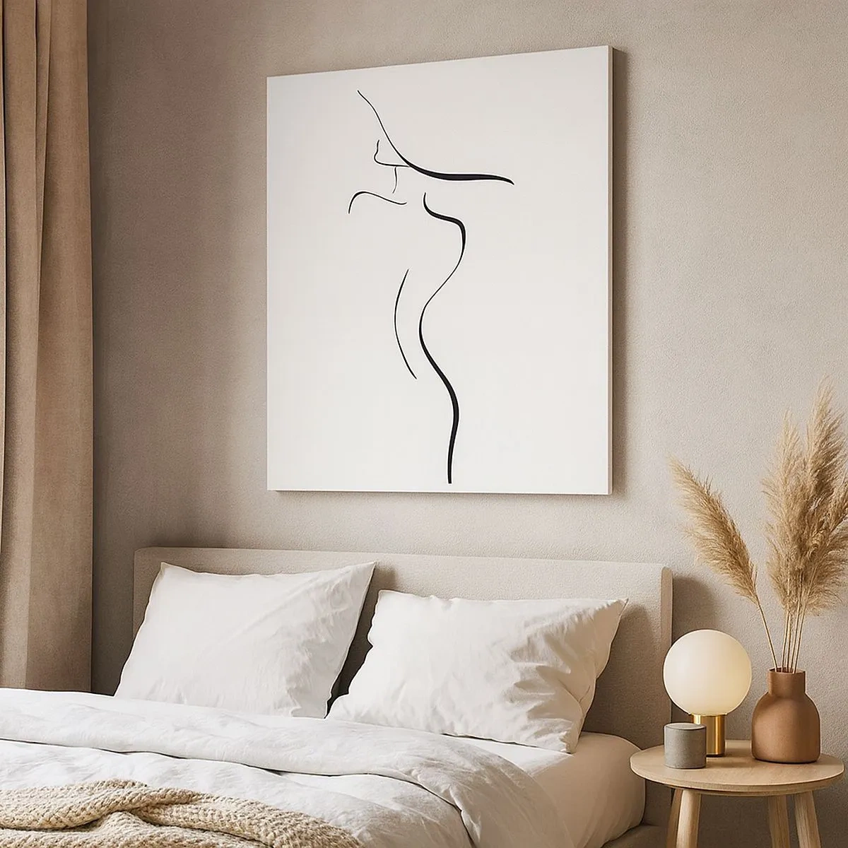 Vászonkép - Megfoghatatlan, mint egy hullám - 30x30 cm