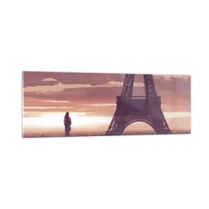 Üveg kép - Csak ők ketten - 90x30 cm