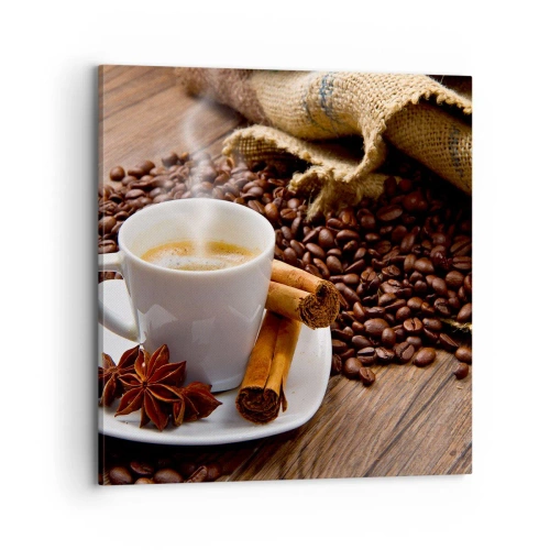 Vászonkép - Fűszeres íz és illat - 70x70 cm