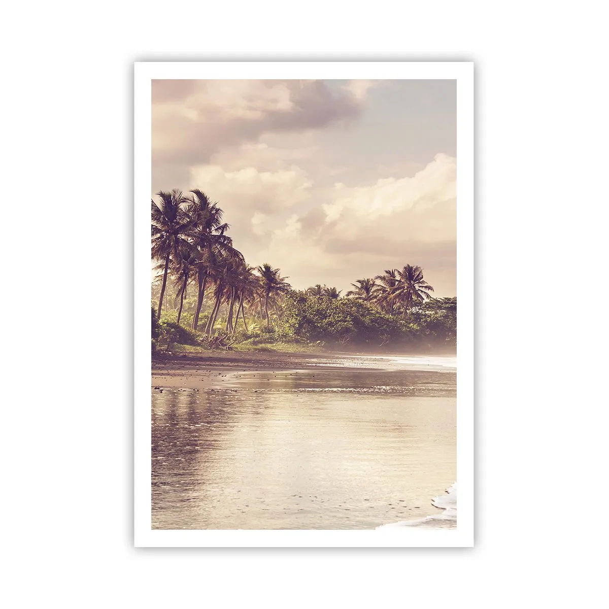 Poszter - A hullámok simogatása - 70x100 cm