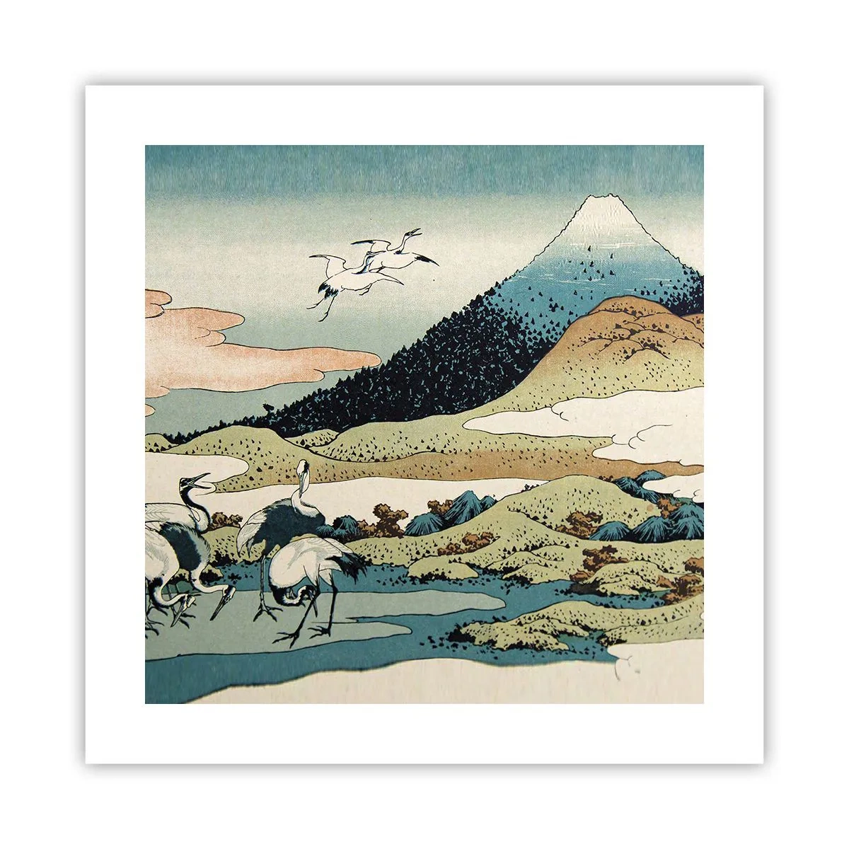 Poszter - Japán lélekben - 40x40 cm